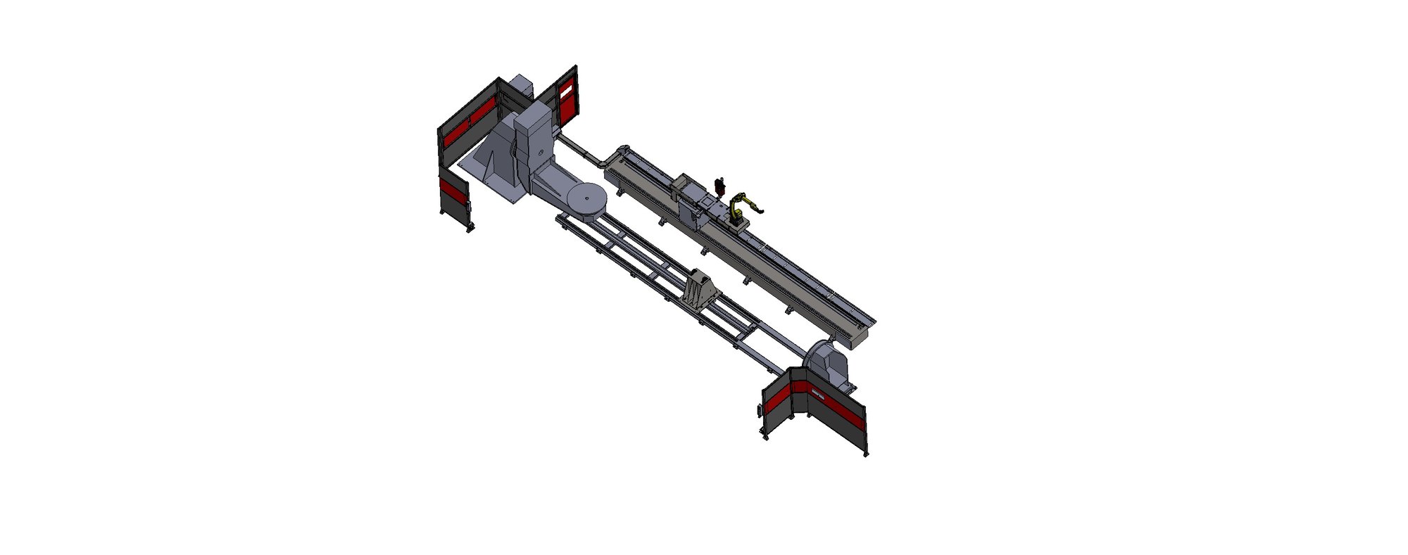Another custom robotic welding cell built by Rice Automation